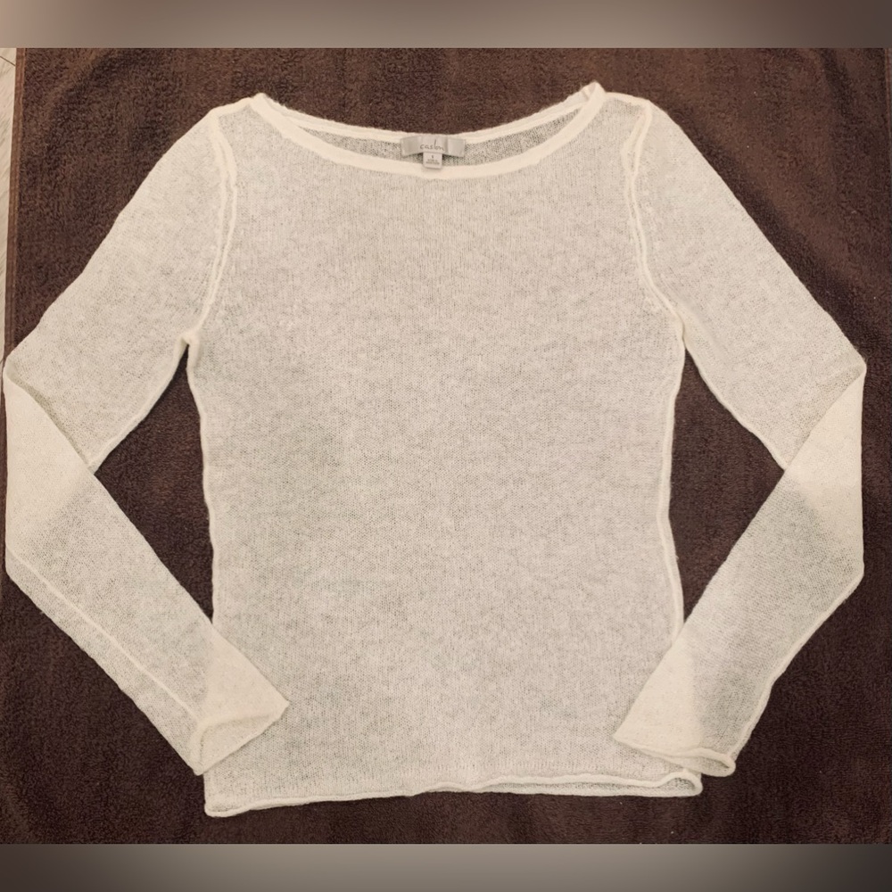 NWT: Caslon Alpaca Long Sleeve Pullover